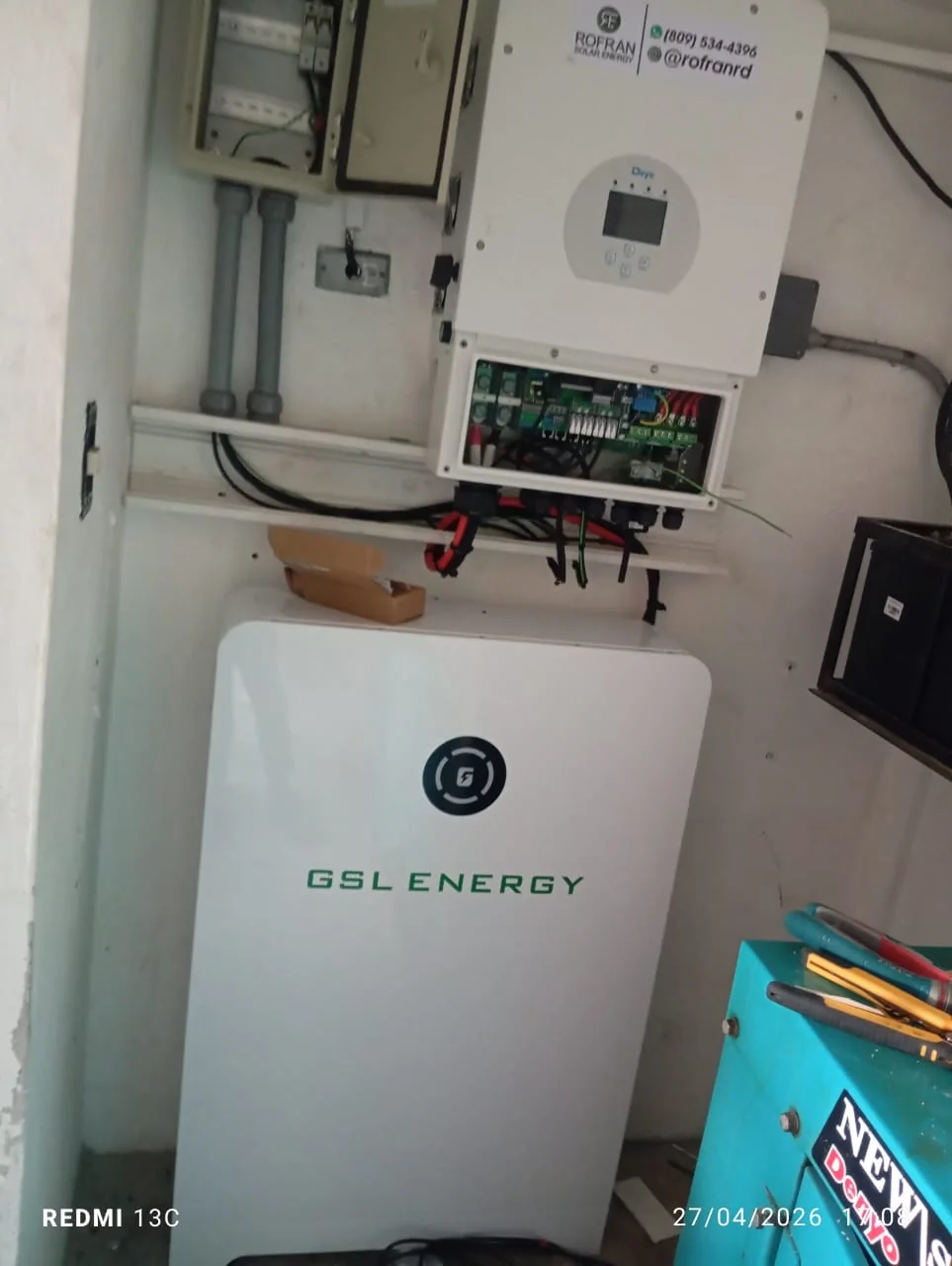 Inversor y batería GSL Energy