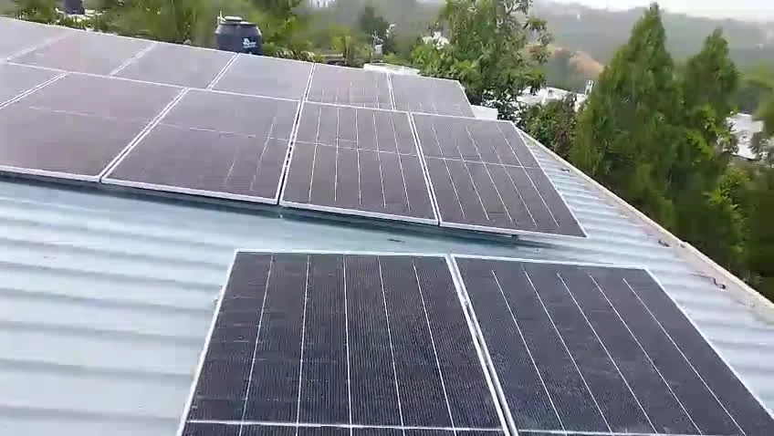 Vista previa: Recorrido de paneles solares